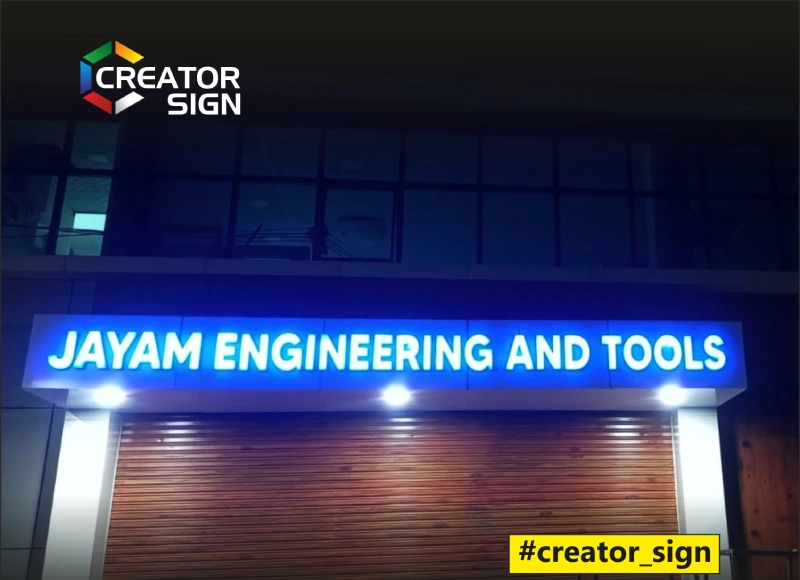 LED Letter Sign Board Manufacturers in Coimbatore
